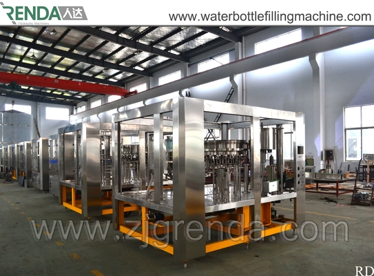 8000BPH Carbonated Drink Filling Machine / Soda Beverage Filling Machine