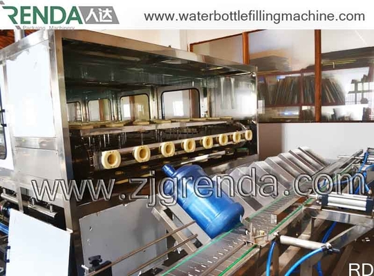 Easy Operation 3 - 5 Gallon Barrel Filling Machine With Water Spraying Device