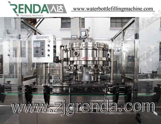 Carbonated Drinks Gas Automatic Bottle Filling Machine Washing Capping Can Filling Machine