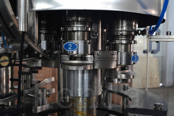 Full Automatic Wine Bottle Beer Filling Machine For Beer Canning / Bottle Packaging
