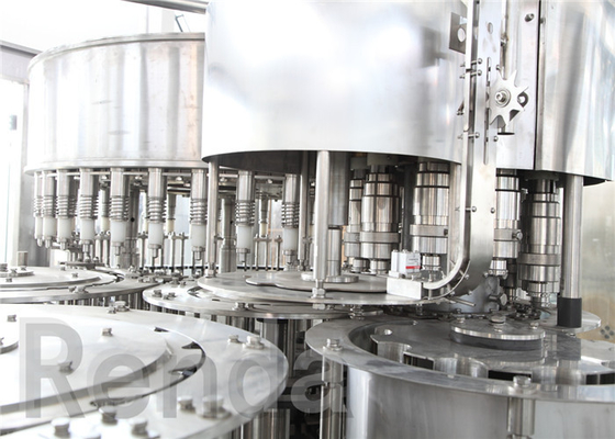 Beverage Washing Filling Capping Machines , PET Glass Bottle Liquid Water Bottle Filling Machine