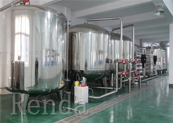 110V 220V 380V RO Water Treatment Systems For Water Purification Bottling Line