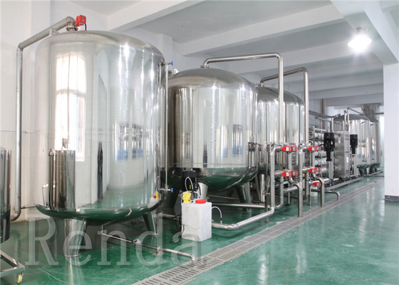 110V 220V 380V RO Water Treatment Systems For Water Purification Bottling Line