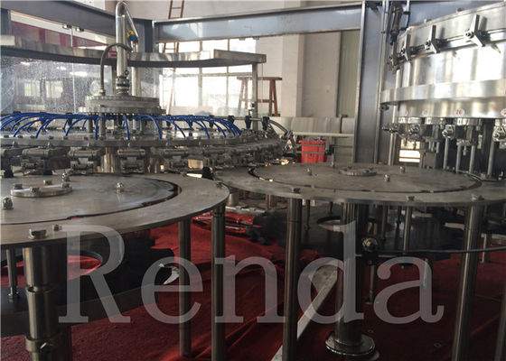 Automatic Carbonated Drink Filling Machine Gas Beverage Equipment For CO2 Water Juice