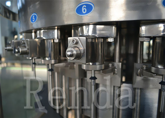 Automatic Carbonated Drink Filling Machine Gas Beverage Equipment For CO2 Water Juice
