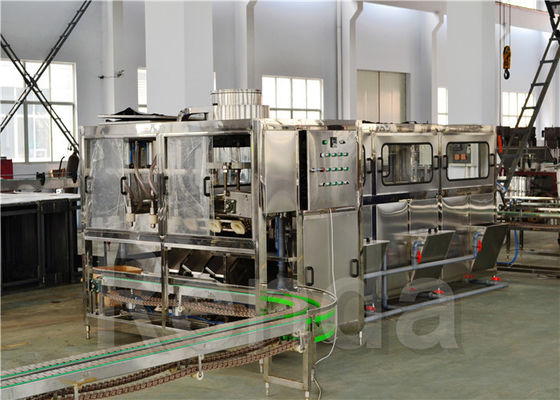 Jar Water  Barrel Filling Machine 3 / 5 Gallon Bottle Washing / Filling / Capping