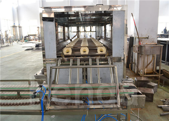 Jar Water  Barrel Filling Machine 3 / 5 Gallon Bottle Washing / Filling / Capping