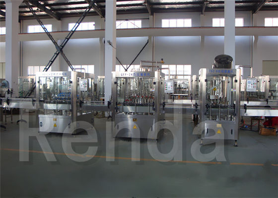 Purified Water Liquid Water Bottle Filling Machine For Water Filling Line 330 - 2000 ml
