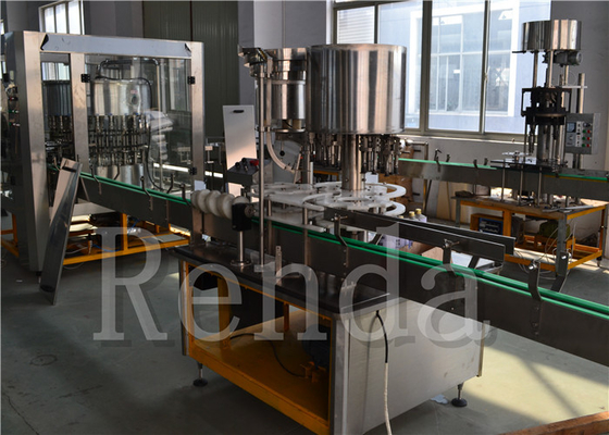 500ml PET Bottle Juice Filling Machine Automatic Bottle Filling Machine 7KW 2000BPH-10000BPH