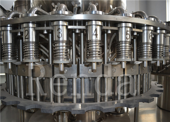 Electric Driven Type Full Automatic Liquid Juice Filling Machine With Stainless Steel Material