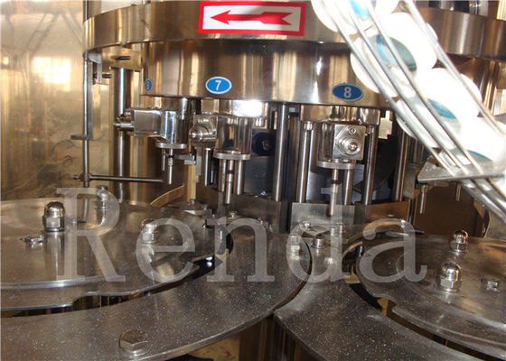 Fruit Juice Packaging SUS304 Hot Juice Filling Machine 8000 BPH Electric Driven