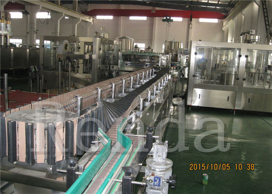 Fruit Juice Packaging SUS304 Hot Juice Filling Machine 8000 BPH Electric Driven