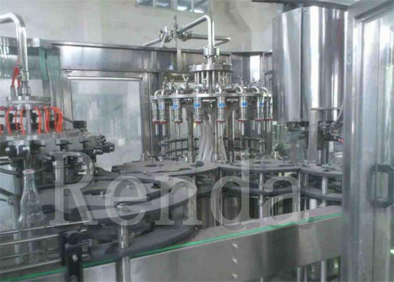 Fruit Juice Packaging SUS304 Hot Juice Filling Machine 8000 BPH Electric Driven