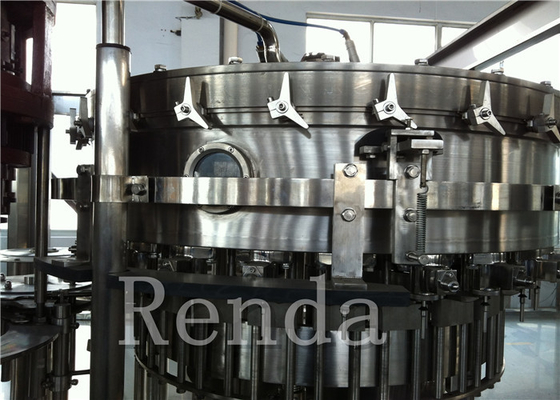 Carbonated Drink Filling Beverage Bottling Equipment With CO2 Glass Bottle PET Bottle