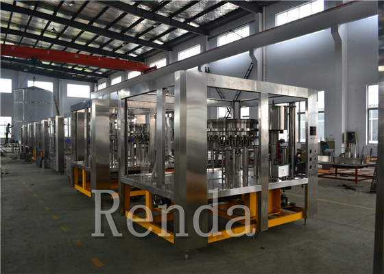 9KW Bottled Water Carbonated Drink Filling Machine 10000 BPH ISO Certification