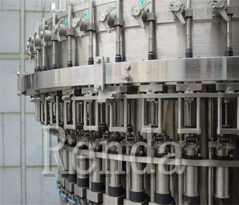 Electric Driven PET Soda Automatic Bottle Filling Machine 110V / 220V / 380V