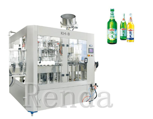 750ml 2000 BPH Beer Filling Machine , CE Beer Canning Equipment SUS304 380V