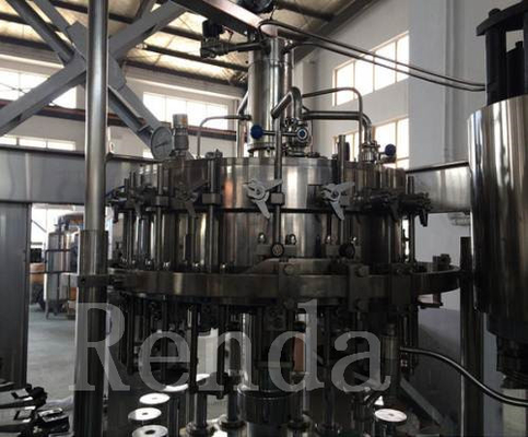 Full Automatic Wine Bottle Beer Filling Machine For Beer Canning / Bottle Packaging