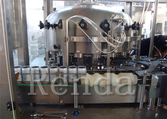Carbonated Can Filling Machine Electric Driven Beverage Soda Bottling Equipment