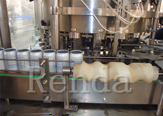 Carbonated Can Filling Machine Electric Driven Beverage Soda Bottling Equipment