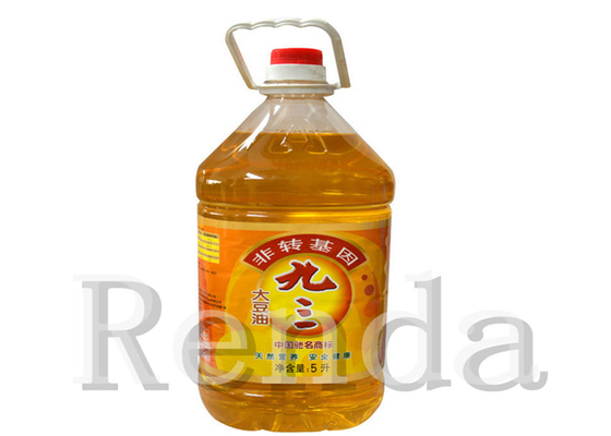 Automatic Linear Edible Cooking Oil Filling Machines 380V CE ISO Certificate