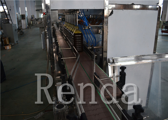 Pet Bottled Linear Type Edible Oil Filling Machines Oil Bottle Capping Machine