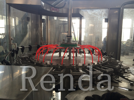 Beverage Drinking Water / Mineral Water Bottle Filling Machine 6.68kw 6000 - 8000 BPH 330-2000ml