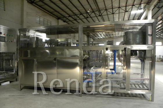 3.22KW Barrel Filling Machine With Water Spraying Device 1 Year Warranty