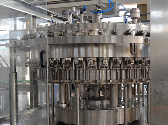 8000BPH Carbonated Drink Filling Machine / Soda Beverage Filling Machine