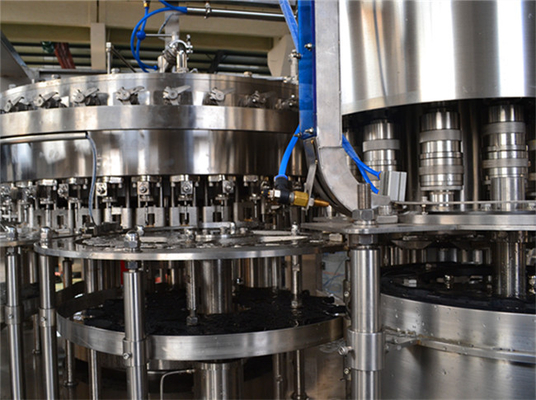 8000BPH Carbonated Drink Filling Machine / Soda Beverage Filling Machine