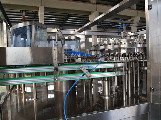 9KW 380V Carbonated Drink Filling Machine 8000BPH Liquid Filling Machines