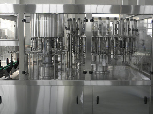 380V Stainless Steel CE Juice Filling Machine / 9kw Liquid Filling Machine