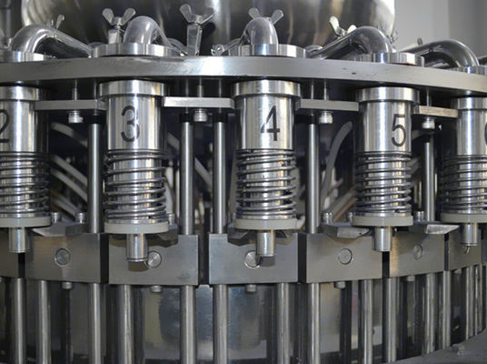 380V Stainless Steel CE Juice Filling Machine / 9kw Liquid Filling Machine