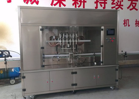 Fully Auto Liquid Oil Filling Machines for Tea / Oil Packing Machine