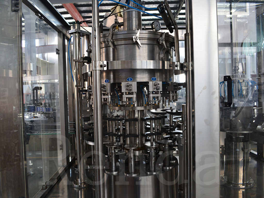 Full Automatic 3 IN 1 Wine Filling Machine Mesin Cuci Capping Minuman Line Produksi 110/220 / 380V