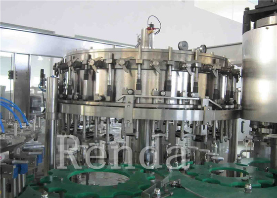 Mesin Pengisian Minuman Berkarbonasi Disesuaikan 220 V Mesin Pengisian Minuman Ringan