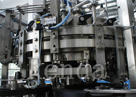Jus Buah Panas Dapat Mengisi Mesin Pengisian Dan Mesin Capping 2-In-1 6000 BPH