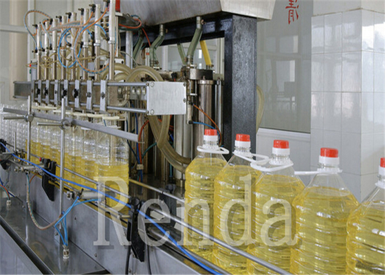 110V 220V 380V Otomatis Botol Minyak Mengisi Mesin SUS304 1000 - 12000 BPH