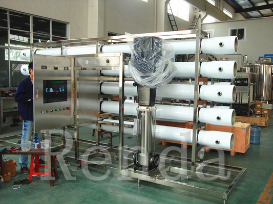 Electric RO Water Treatment Systems SUS / PVC Pipeline Reverse Osmosis System
