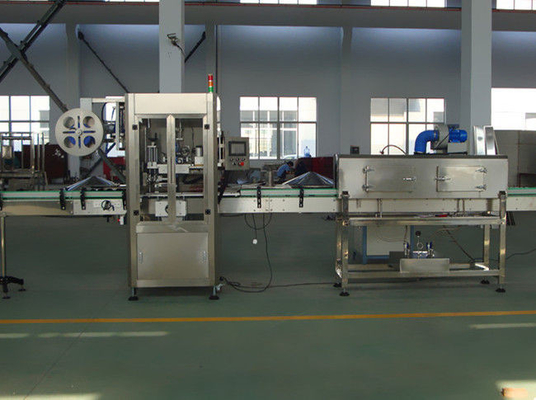 Stable BOPP / OPP Label Sticker Labeling Machine For Beverage Filling Line