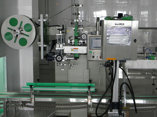Mesin Pelabelan Listrik 6kw Stiker Mesin Pelabelan Opp Panas Melt Opt
