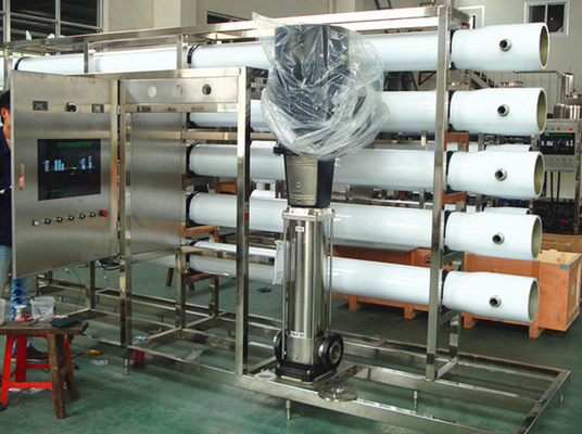 Botol Kaca PET Sistem Pengolahan Air RO dalam Stainless Steel, Water Treatment Filter